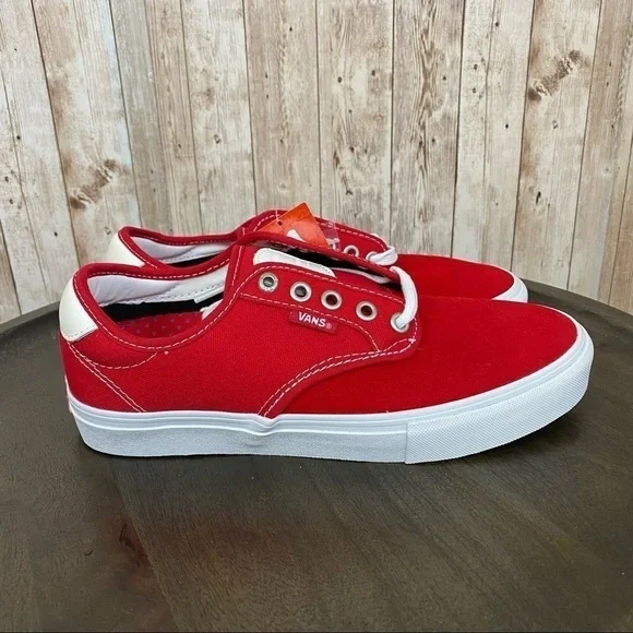 Vans Chima Ferguson Pro Skate Shoe Racing Red‎  Size 8 Women - Picture 4 of 14